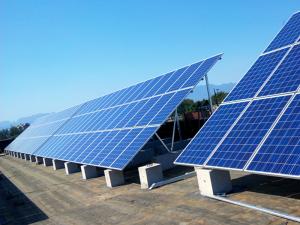Solar-PV-Dachhalterung Betonblock