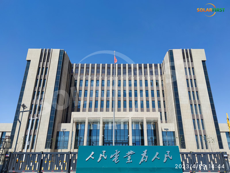 Hami Xinjiang 20KWp BIPV-Vorhangwandprojekt