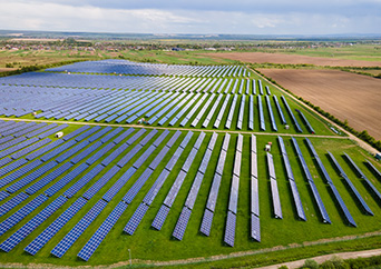 Solar-Bodenmontage