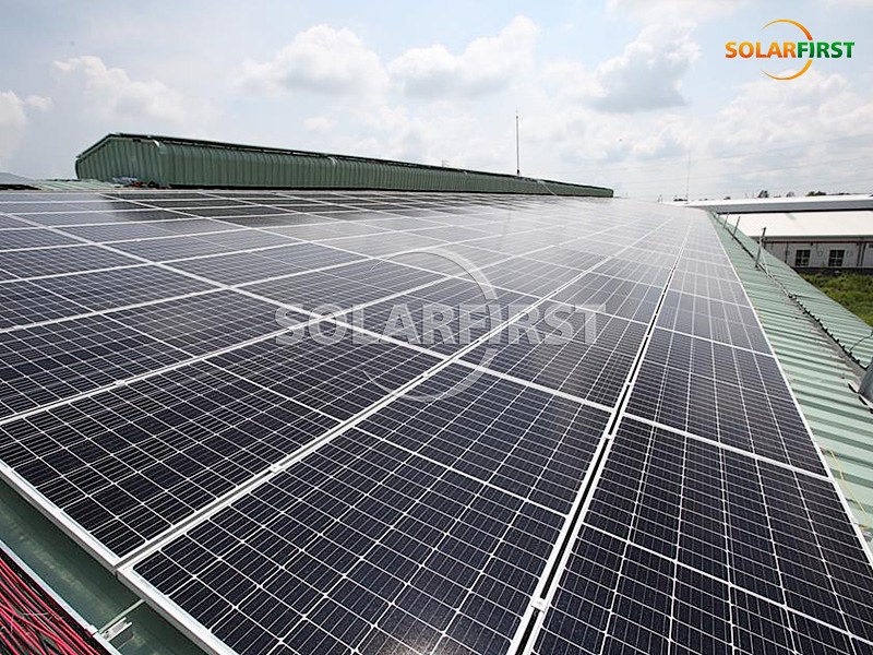 #Metal Rooftop Power Plant Project