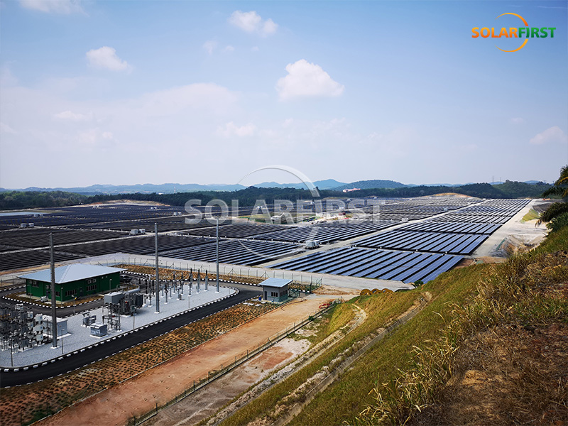 60-MWp-Solar-Freiflächenkraftwerk in Malaysia