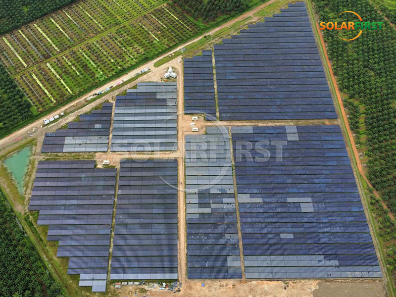 20-MWp-Solar-Freiflächenkraftwerk in Malaysia