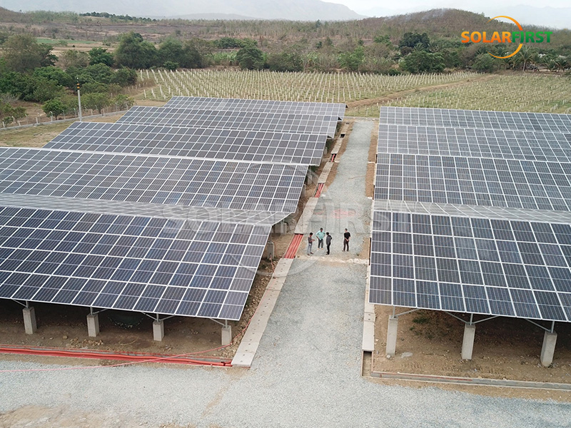 15-MWp-Solar-Freiflächenkraftwerk für die Landwirtschaft in Vietnam