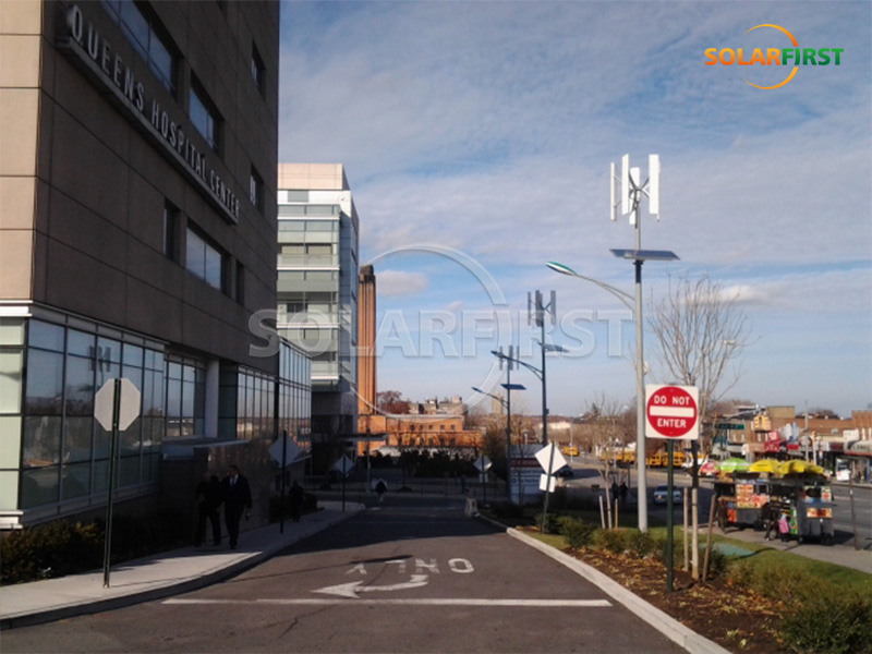 Solarstraßenbeleuchtungslösung in Amerika
