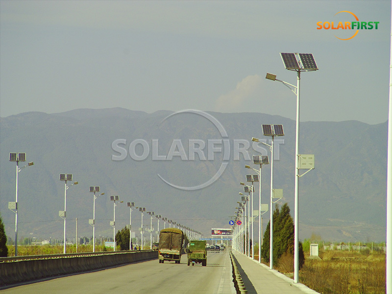 Solarstraßenbeleuchtungslösung in China