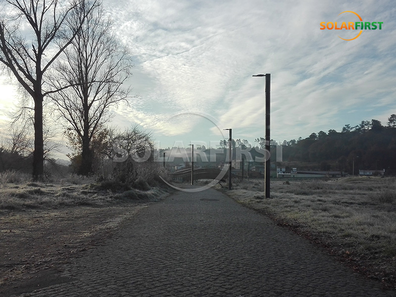 Solarstraßenbeleuchtungslösung in Portugal