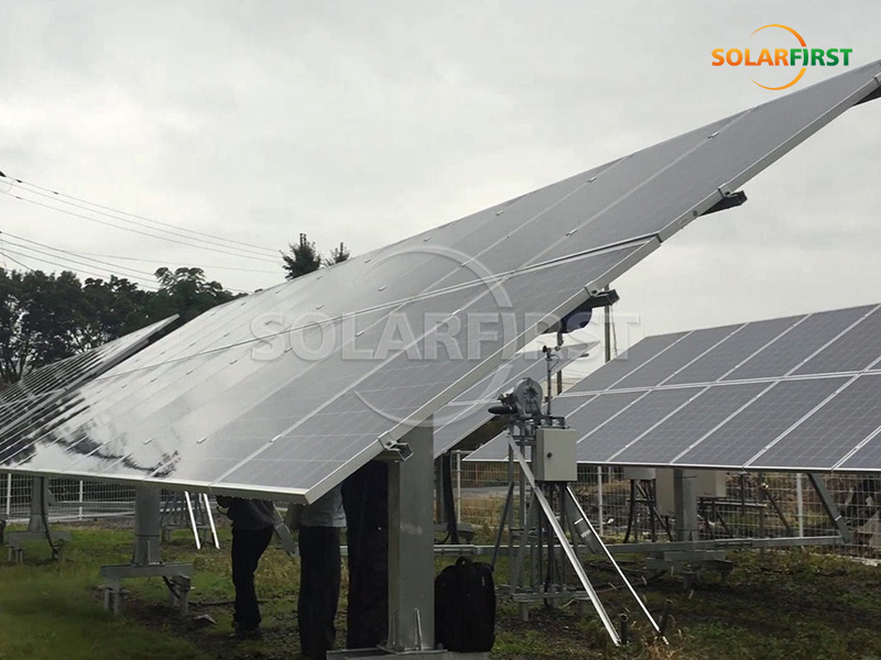 300 kWp Flach-Einachs-Nachführlösung in Japan