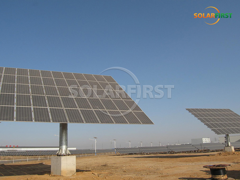 280 kWp Zweiachsen-Tracking-Lösung in China