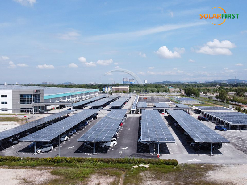 1,6 MWp Solar-BIPV-Parkplatzlösung in Malaysia