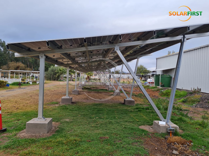 180 kWp Solar-BIPV-Parkplatzlösung in Chile
