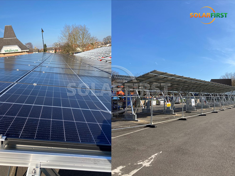 300 kWp Solar-BIPV-Parkplatzlösung in Sudbury