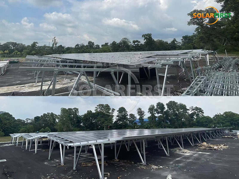 627 kWp Solar-BIPV-Parkplatzlösung in Malaysia