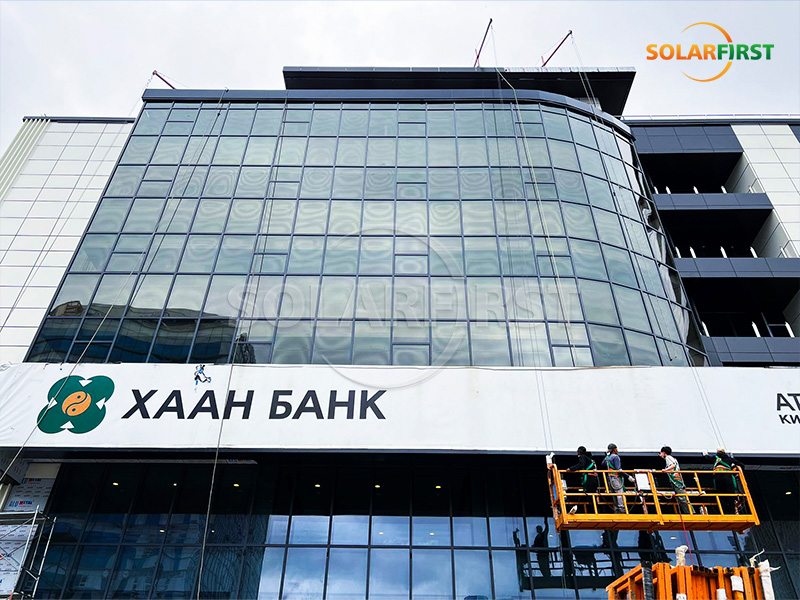 18,4 kWp Solar-BIPV-Fassadenlösung in Menggu