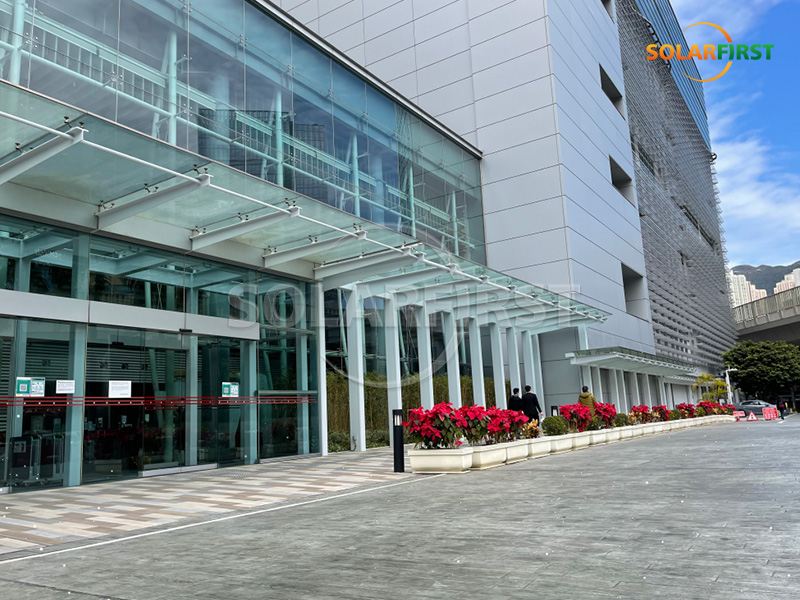100 m² große Solar-BIPV-Dachlösung in China