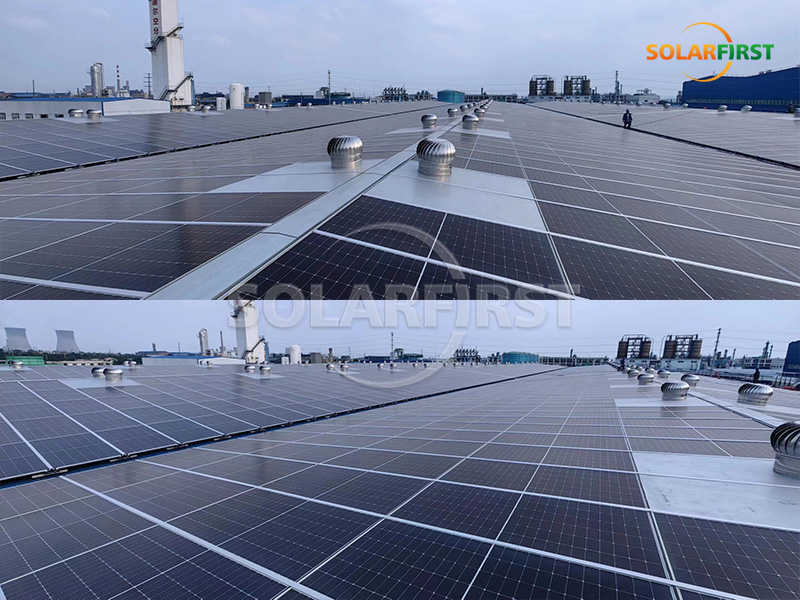 3-MWp-Solar-BIPV-Dachlösung in China