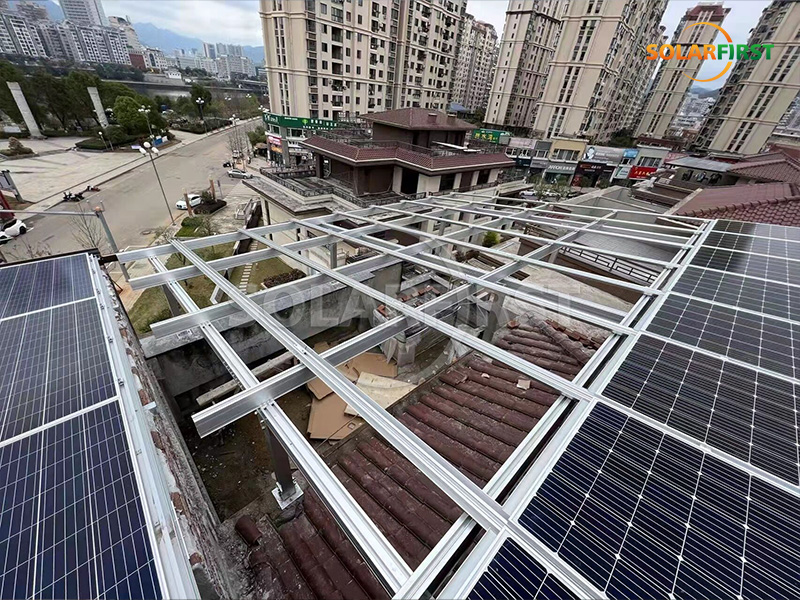 Solare BIPV-Dachlösungen in China