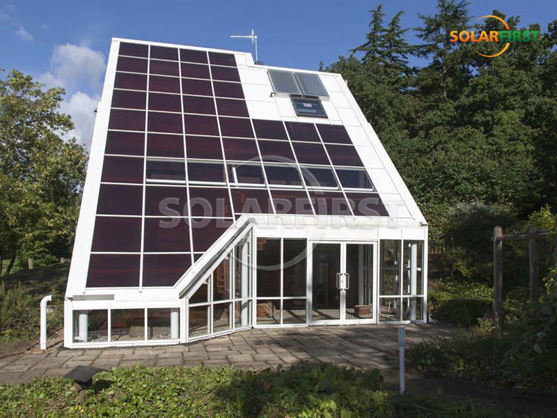 50 m² große Solar-BIPV-Wintergartenlösung in Großbritannien