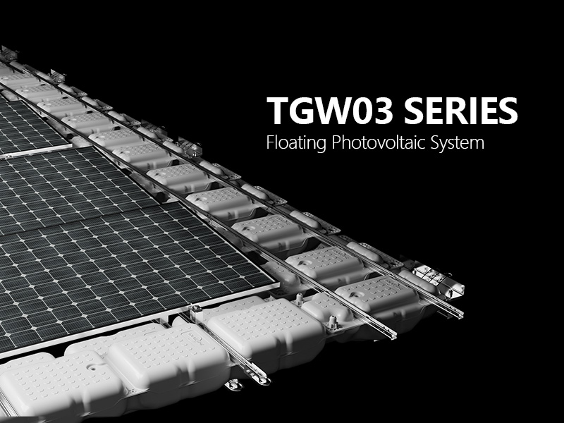 Schwimmendes Photovoltaiksystem der Serie TGW03