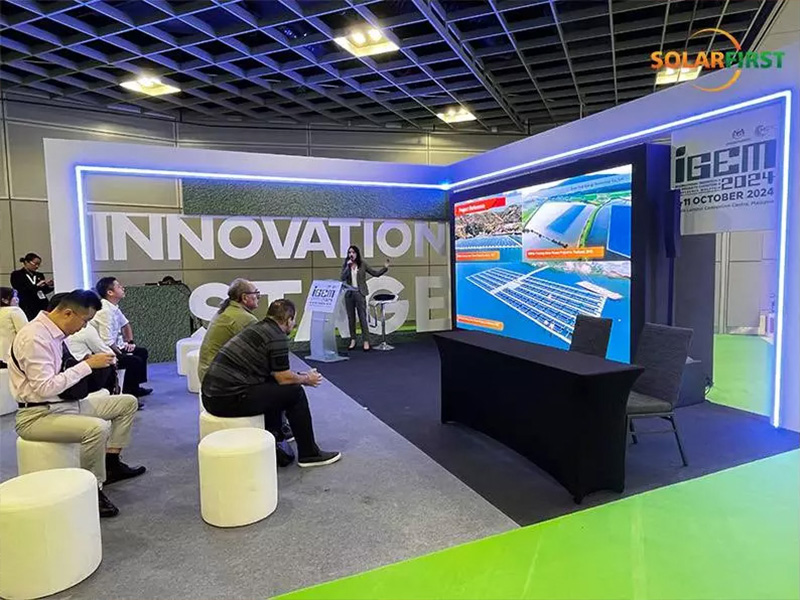 SOLAR FIRST erhält Branchenanerkennung auf der malaysischen Konferenz IGEM 2024
