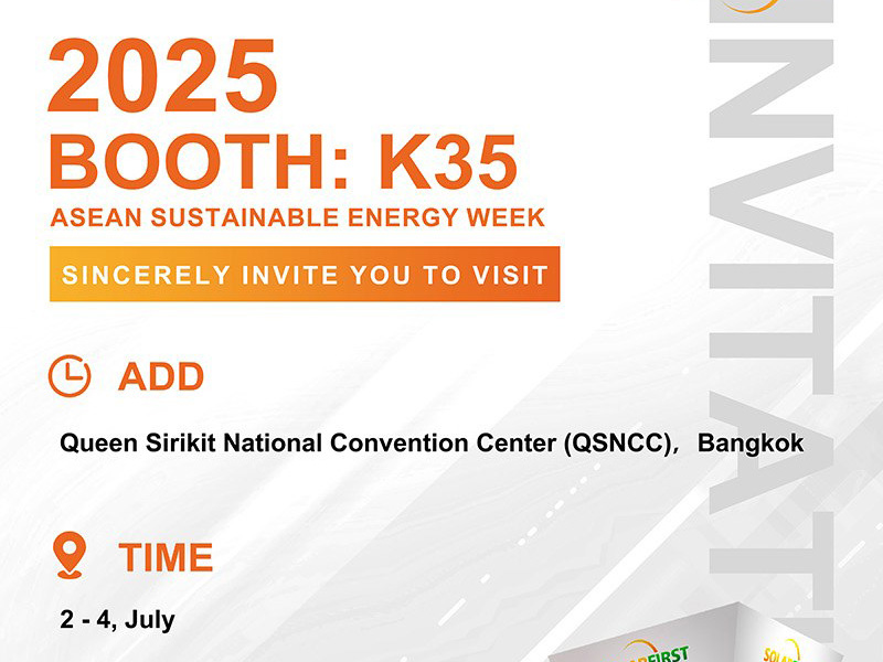 Solar First Group feiert Premiere in Bangkok und unterstützt Südostasiens Energiewende.