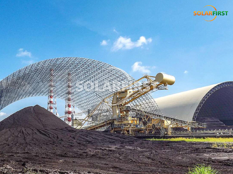 Kohlelagerprojekt des Kraftwerks Calaca auf den Philippinen
