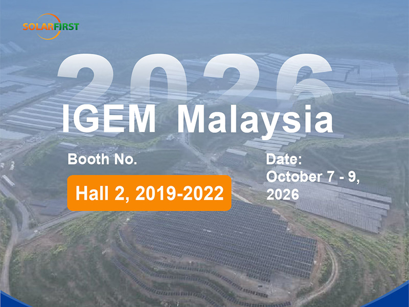Wir sehen uns auf der IGEM 2026, um neue Möglichkeiten für Malaysias Energiewende zu erschließen.