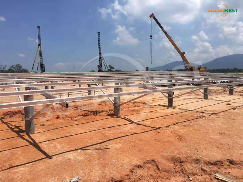 Malaysia 13MWP Spinning Pile Support Projekt
