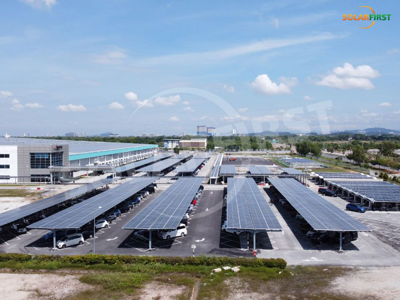 malaysia 1.6mwpbipv carport projekt
