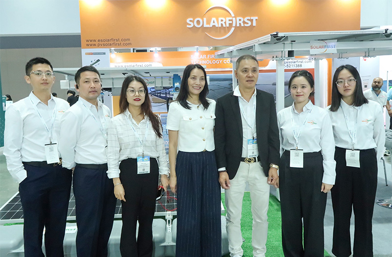 Solar First Group glänzt auf der Thailand Renewable Energy Exhibition