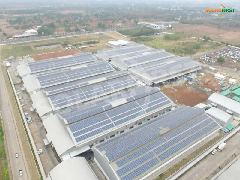 thailand 8.8mwp dachkraftwerksprojekt
