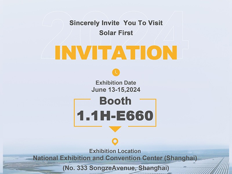 Solar First Group lädt Sie herzlich zur Shanghai SNEC EXPO 2024 ein