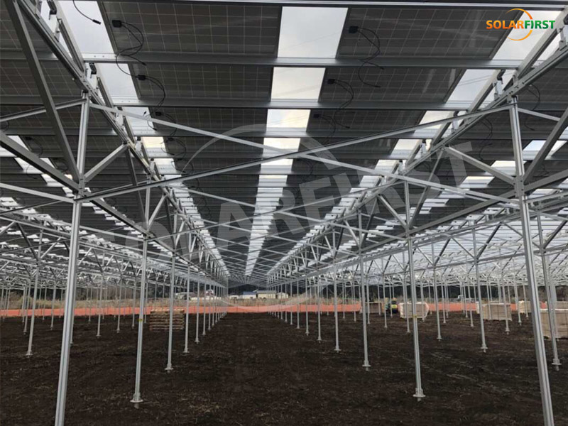 Japan 1.8 MW landwirtschaftliches Rack-Projekt
